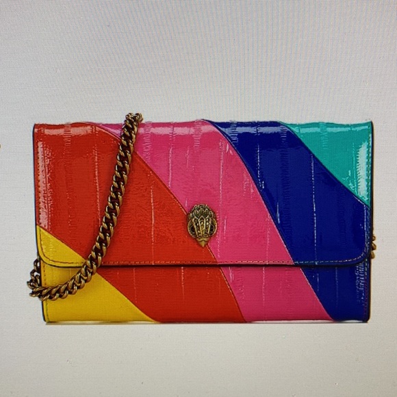 - Kurt Geiger London Rainbow Stripe Leather Chain Wallet
KURT GEIGER LONDON - Picture 15 of 16